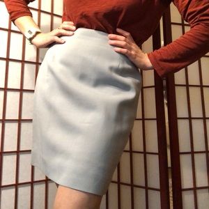 Adorable high rise skirt in pale blue